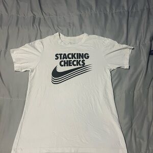 White Mens Nike Graphic Tee